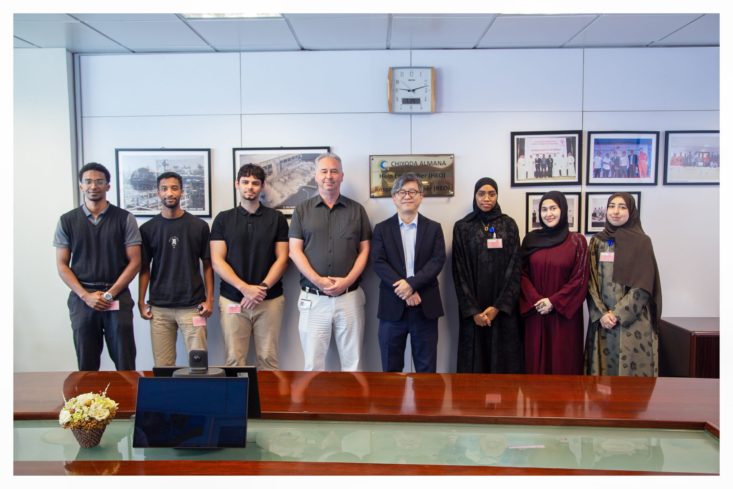 Chiyoda Almana Engineering summer internship supports university students in Qatar